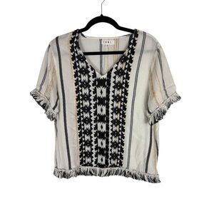 THML BOHO short sleeve top- size m